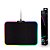Mouse Pad Gamer Led RGB Colorido MEDIO Exbom 357 X 255 X 5MM Emborrachado - Imagem 1