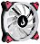 FAN RISE MODE GALAXY LED VERMELHO - Imagem 7