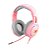 HEADSET GAMER REDRAGON MENTO ROSA - Imagem 3