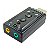ADAPTADOR PLACA DE SOM USB AUDIO 7.1 VIRTUAL CHINAMATE - Imagem 1
