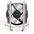 COOLER PARA PROCESSADOR LORX RAINBOW 92MM ACLX92RB PCYES - Imagem 4