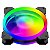 KIT COM 3 FANS 120X25MM T-TGF513 RGB PRETO - Imagem 8
