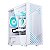 Gabinete Gamer Liketec Orbital Snow, Mid Tower, Vidro Temperado, RGB - Imagem 1
