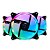 Kit Fan Com 3 Unidades Liketec Lighter RGB, 120mm, Black, Com Controladora - Imagem 5