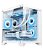 Gabinete Cubo Gamer Hayom Com 4 Fans RGB - GB1791 Branco - Imagem 1