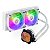 Water Cooler Cooler Master Masterliquid 240L CORE, 240mm, Intel-AMD, ARGB, White - Imagem 2