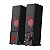 Caixas de Som e Soundbar Redragon Orpheus GS550 Estéreo 2.0 com LEDs Vermelhos - Imagem 1