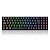TECLADO MECANICO REDRAGON SEM FIO GAMER ZED PRO RGB PRETO SWITCH MARROM - Imagem 1