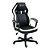 CADEIRA GAMER DUEX DX9026, PRETO E BRANCO - Imagem 1