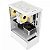 Gabinete Gamer Liketec Heydar Snow, Mid Tower, Cube Design, ATX, Vidro Temperado, Branco, Sem Fan - Imagem 2