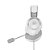 Headset Gamer HAVIT H2230D, Microfone destacável Branco/Cinza - Imagem 3