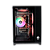 Gabiente gamer Evolut - Acqua EG818 - Vidro temperado, ITX, Com 5 Fans RGB - Imagem 3