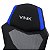 CADEIRA GAMER ROCKET PRETA COM AZUL - CGR10PAZ - Imagem 2