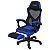 CADEIRA GAMER ROCKET PRETA COM AZUL - CGR10PAZ - Imagem 1