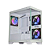 GABINETE GAMER K-MEX AQUARIO CG-W1F9 MICRO POSEIDON BRANCO MICRO - SEM FANS - Imagem 3
