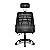 Cadeira Office Zinnia Aloe, Preto, ZNO-ALOE-BK - Imagem 5