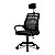 Cadeira Office Zinnia Aloe, Preto, ZNO-ALOE-BK - Imagem 2