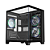 GABINETE GAMER K-MEX AQUARIO CG-0725 VISAO PRETO MICRO ATX SEM FAN - Imagem 1