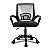 Cadeira Office Zinnia Hera L, Preto, ZNO-HRAL-BK02 - Imagem 5