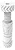 Suporte Vertical De Placa De Vídeo 8cm-12cm - Cor Branco - Imagem 2