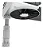 Suporte Vertical De Placa De Vídeo 8cm-12cm - Cor Branco - Imagem 1