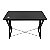 Mesa Para Escritorio Zinnia Aurea L100, 100cm, Preto, ZNO-ARAL-BL01 - Imagem 3