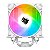 Cooler Para Processador Pichau Falcon, ARGB, 120mm, Branco, PG-FLCARGB-WH01 - Imagem 2