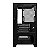 Gabinete Gamer Pichau Magpie 4B, Mini-Tower, Lateral de Vidro, Com 2 Fans, Preto, PG-MAG4B-BK2 - Imagem 3