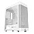 Gabinete Gamer Redragon Aeroglass, Mid-Tower, Lateral de Vidro, Branco, CA-602W - Imagem 1