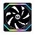 Kit Fan Com 3 Unidades Lian Li Uni Fan Redragon Spec, 120mm, ARGB, Black, UF-SL120-3B SI - Imagem 5