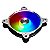 Kit Ventoinhas Lian Li BR Digital RGB Aluminum 3x120mm Prata, BR DIGITAL-3R S - Imagem 2
