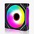 FAN ROUND5 AURORA FORWARD PWM ARGB 120MM BLACK - BOX - Imagem 1
