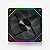 FAN ROUND5 NORDWIND REVERSE PWM ARGB 120MM BLACK BOX - Imagem 2
