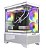 GABINETE GAMER R5 DRAVEN WHITE (M-ATX / LATERAL VIDRO / FRENTE VIDRO / SEM FAN) - Imagem 1