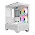 Gabinete Gamer Pichau Magpie 4B, Mini-Tower, lateral de Vidro, Com 2 Fans, Branco, PG-MAG4B-WH2 - Imagem 2