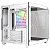 Gabinete Gamer Ninja Ryomaru, Mini Tower, Vidro Temperado, mATX, Sem Fonte, Com 3 Fans Rainbow, Branco, GN-CS-RMMAW3F - Imagem 8