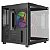 Gabinete Gamer Ninja Ryomaru, Mini Tower, Vidro Temperado, mATX, Sem Fonte, Com 3 Fans Rainbow, Preto, GN-CS-RMMAB3F - Imagem 3