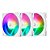 Kit 3 Fans Gamer Rise Mode X Led Rainbow White 120mm 1200RPM - RM-XLD-01-RBW - Imagem 4