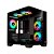 Gabinete Gamer Rise Mode Galaxy Glass M Mini Vidro Temperado USB 3.0 S/ Fan - Preto - Imagem 1