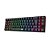 Teclado Mecânico Gamer Redragon Deimos Switch Marrom RGB Wireless ABNT2 - Preto - Imagem 1