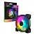 Cooler FAN Gamemax, 120mm, ARGB, Preto - FN-12RAINBOW-D - Imagem 2