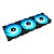 Kit Cooler Gabinete Rise Mode X C/ 3x Fans 120mm 1200 RPM ARGB - RM-XLD-01-ARGB - Imagem 7