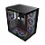 Gabinete Gamer Rise Mode Galaxy Glass X Mid Tower Vidro Temperado USB 3.0 S/ Fan Preto RM-GA-GGX-FB - Imagem 2
