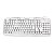 Combo Gamer Mancer ORC V2 4x1, Rainbow, Teclado ABNT2, Mouse 6400DPI, Mousepad Pequeno, Headset Drivers 40mm, Branco, MR - Imagem 3