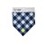 Bandana  Xadrez | Azul - Imagem 1