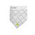 Bandana Grid | Branco - Imagem 1
