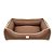 Cama Retangular Comfort Sarja Lisa | Marrom - Imagem 2