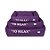 Cama Retangular Microfibra Basic To Relax | Roxo - Imagem 1
