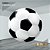 PAINEL REDONDO 1,5 x 1,5 MT -  tema - FUTEBOL GERAL Modelo 01 TECIDO EM - HELANCA - Imagem 1