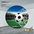 PAINEL REDONDO 1,5 x 1,5 MT -  tema - FUTEBOL GERAL Modelo 02 TECIDO EM - HELANCA - Imagem 1